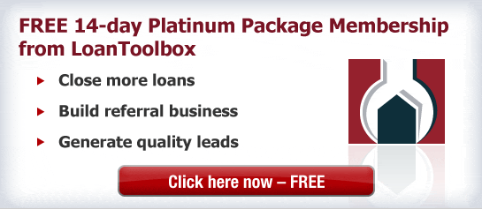 Test Drive LoanToolbox FREE for 30-days